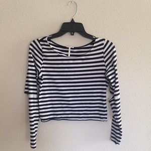 Free People // Intimately FP Striped Crop Tee